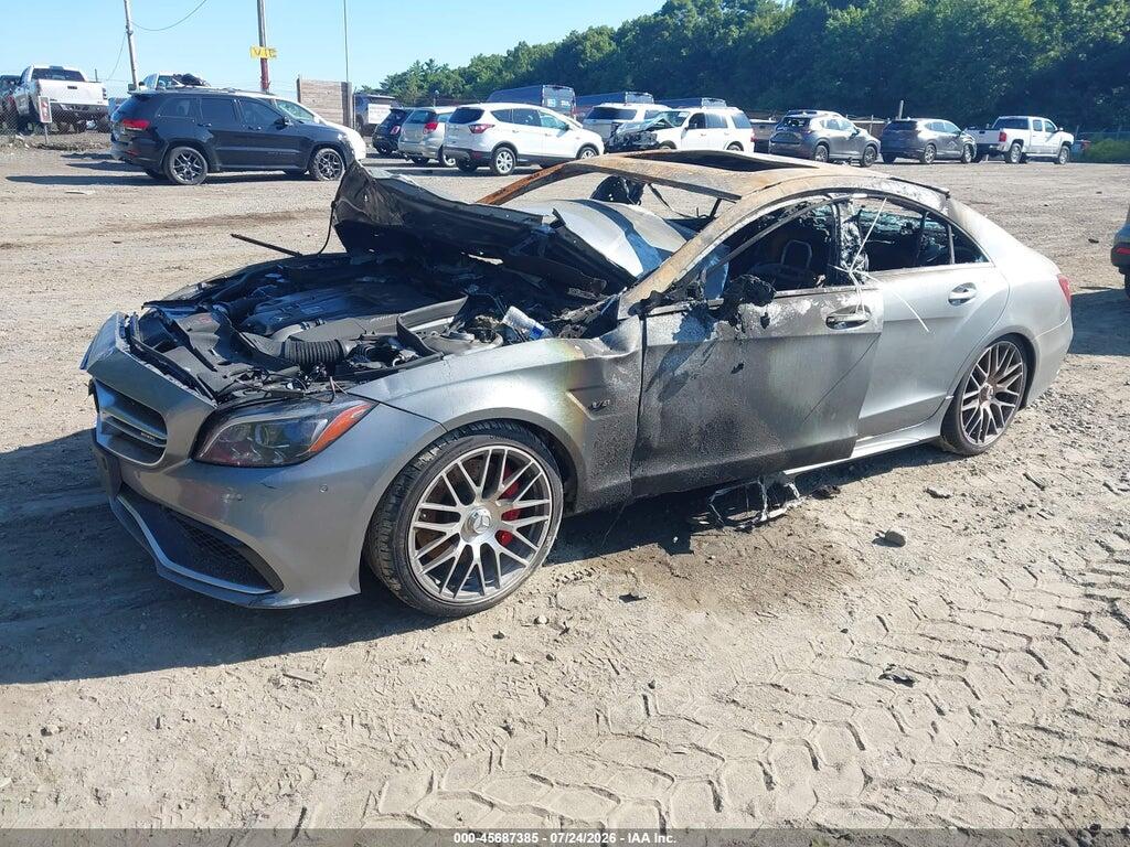 WDDLJ7GB3FA133418 2015 MERCEDES-BENZ CLS 63 AMG photo no. 2
