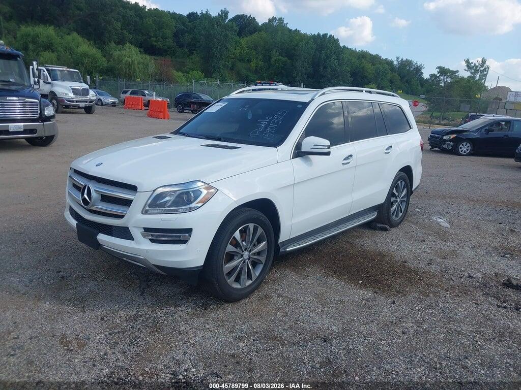 4JGDF2EE2FA527827 2015 MERCEDES-BENZ GL 350 BLUETEC photo no. 2