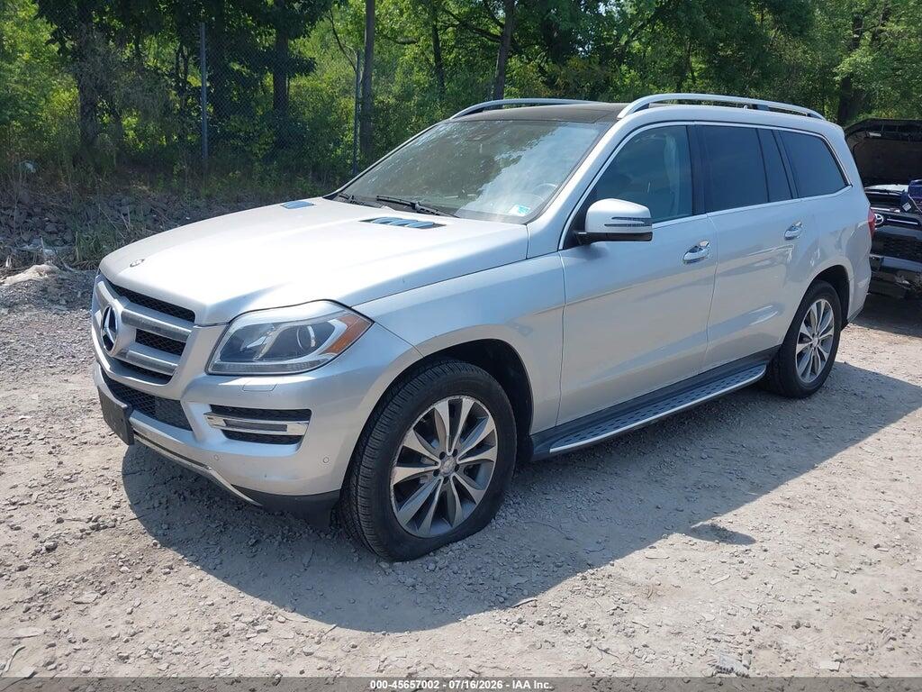4JGDF6EE5FA460809 2015 MERCEDES-BENZ GL 450 photo no. 2