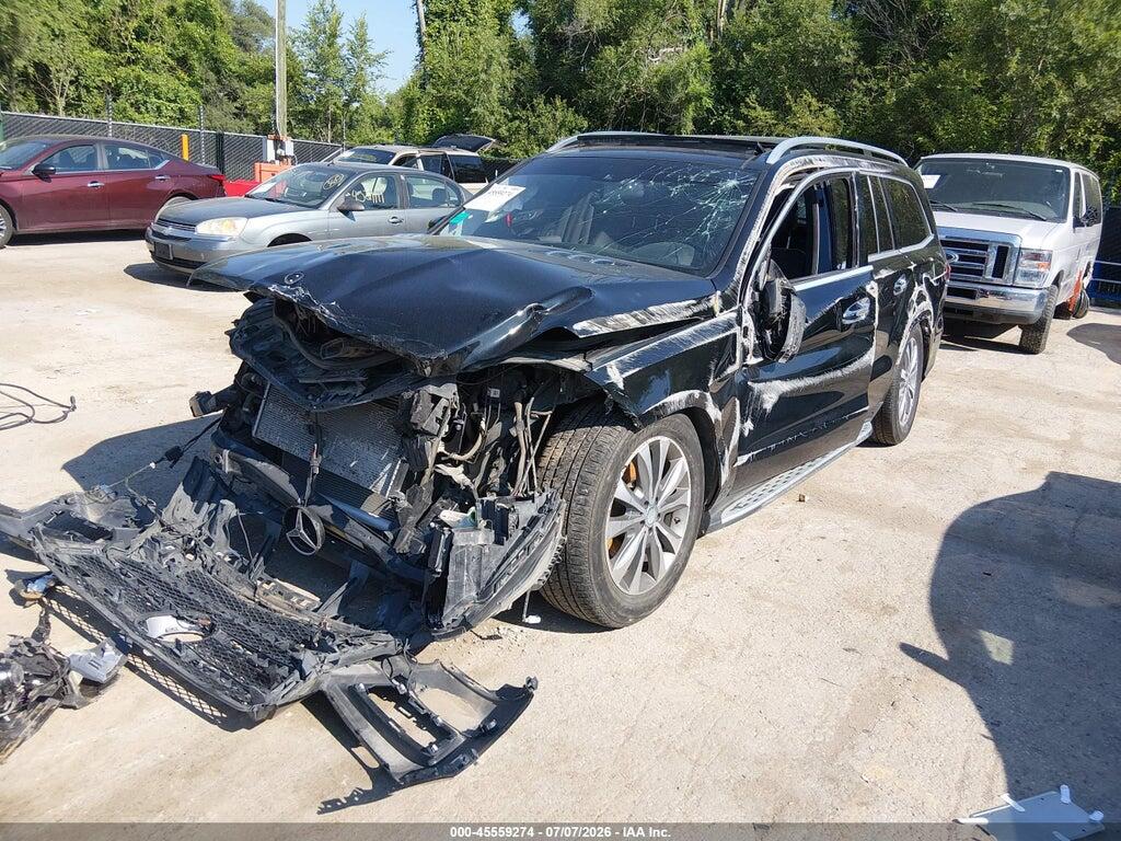 4JGDF6EE4FA475950 2015 MERCEDES-BENZ GL 450 photo no. 2