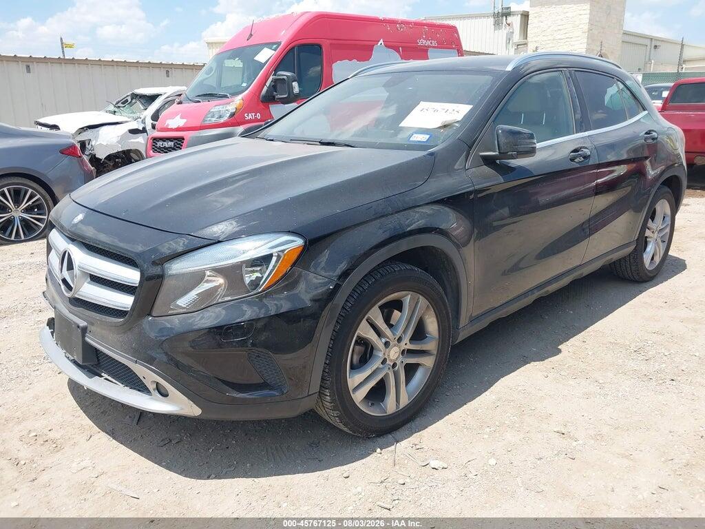 WDCTG4GB1FJ032640 2015 MERCEDES-BENZ GLA 250 photo no. 2