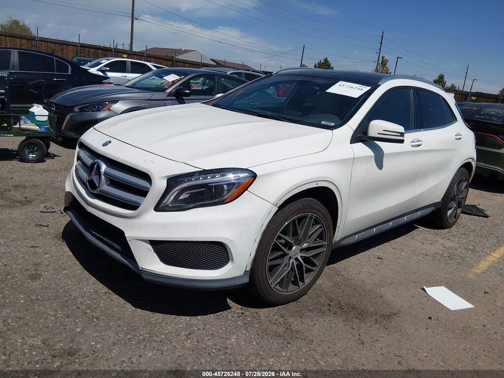 WDCTG4GB5FJ092856 2015 MERCEDES-BENZ GLA 250 photo no. 2