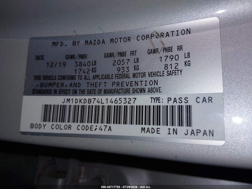 JM1DKDB74L1465327 2020 MAZDA CX-3 photo no. 9