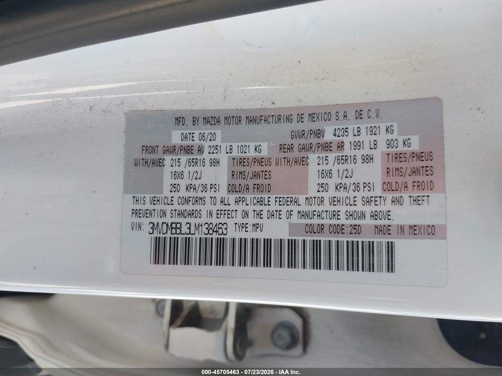 3MVDMBBL3LM138463 2020 MAZDA CX-30 photo no. 9