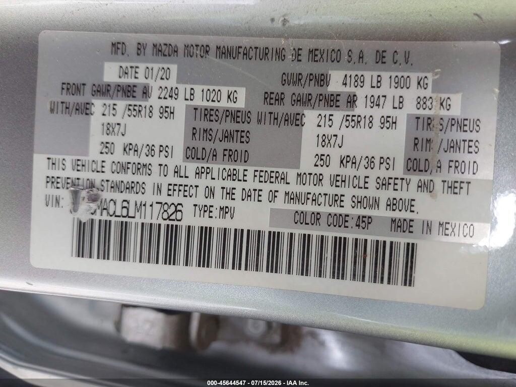 3MVDMACL6LM117826 2020 MAZDA CX-30 photo no. 9