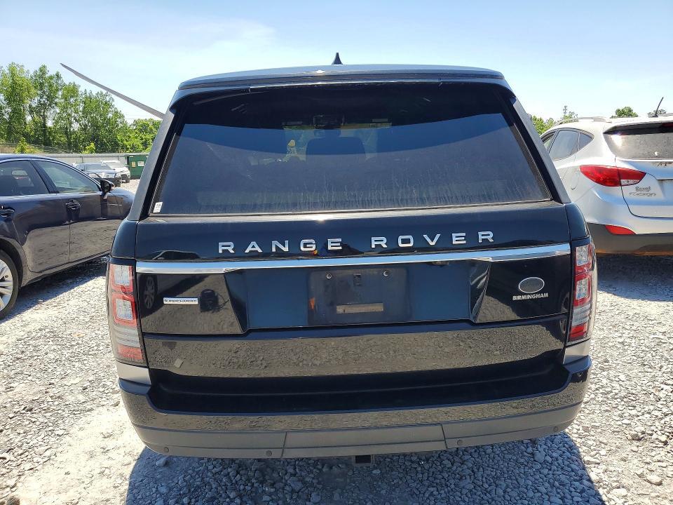 2017 LAND ROVER RANGE ROVER SUPERCHARGED — Фото 6 из 13