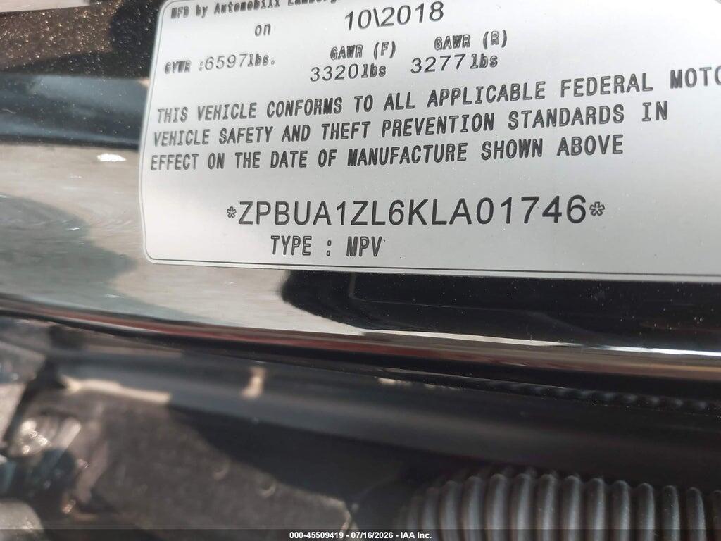 ZPBUA1ZL6KLA01746 2019 LAMBORGHINI URUS photo no. 9