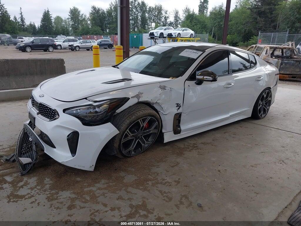 KNAE55LC6J6026916 2018 KIA STINGER photo no. 2