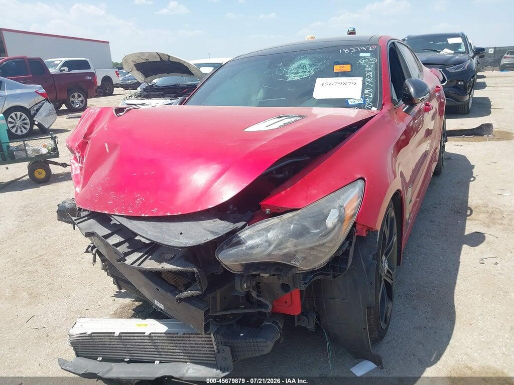 KNAE45LC6J6034176 2018 KIA STINGER photo no. 2