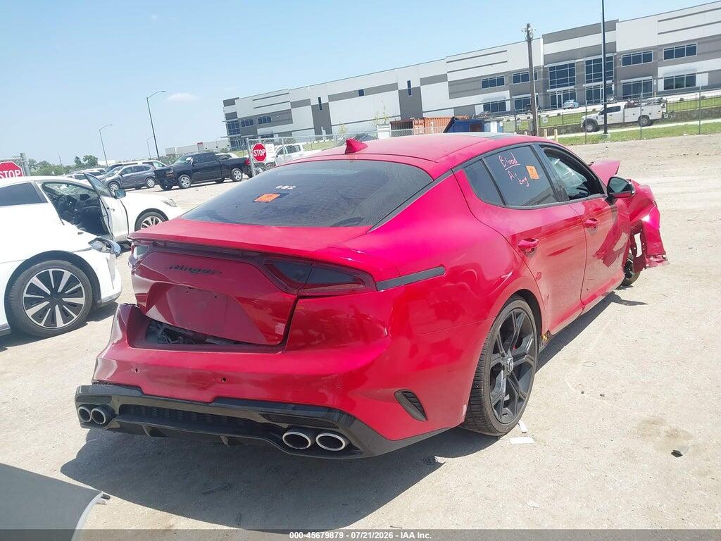 KNAE45LC6J6034176 2018 KIA STINGER photo no. 4