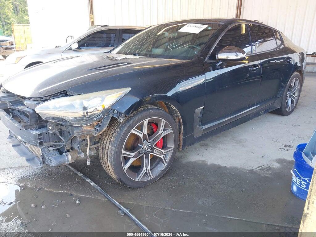 KNAE45LC6J6012114 2018 KIA STINGER photo no. 2