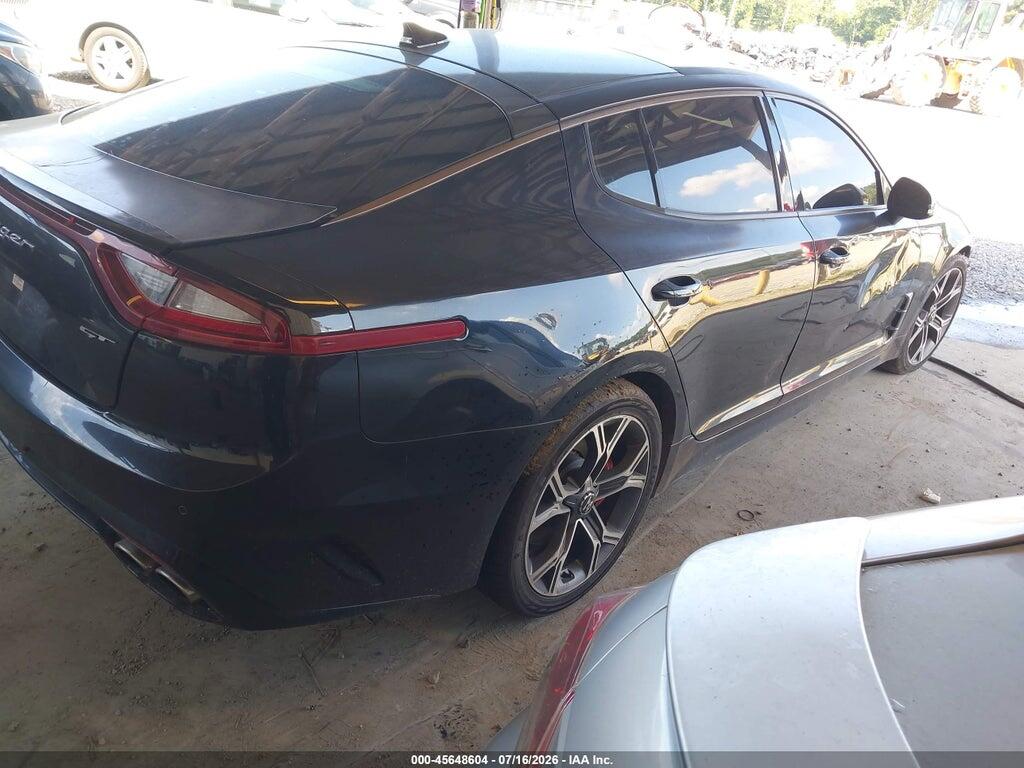 KNAE45LC6J6012114 2018 KIA STINGER photo no. 4