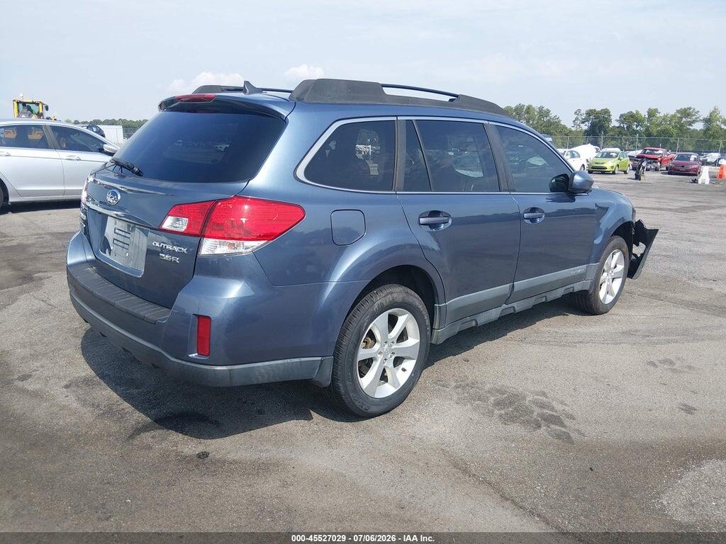 4S4BRDKC3D2244602 2013 SUBARU OUTBACK photo no. 4