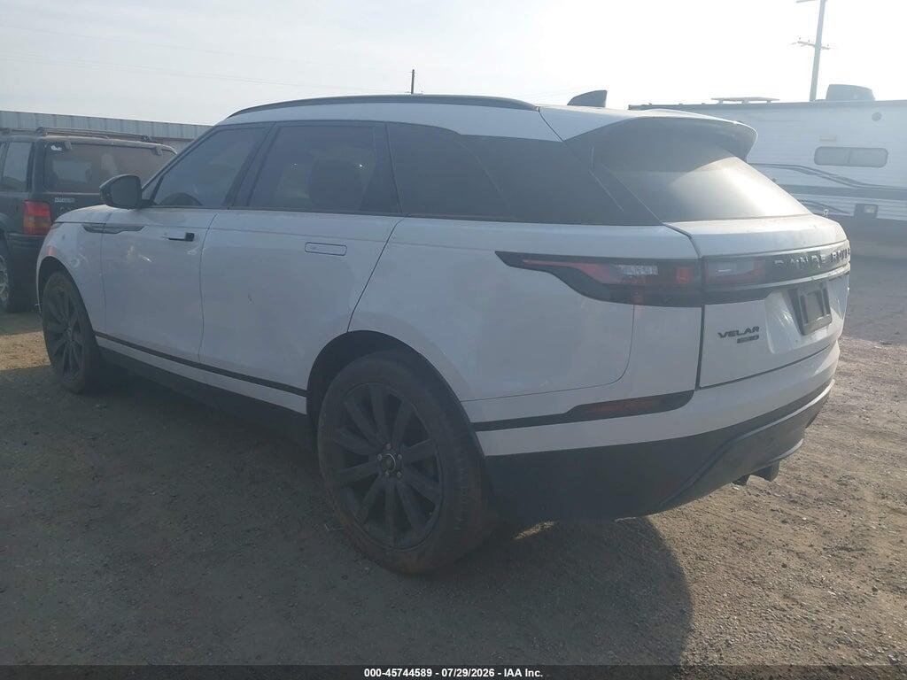 SALYB2RN5JA755205 2018 LAND ROVER RANGE ROVER VELAR photo no. 3