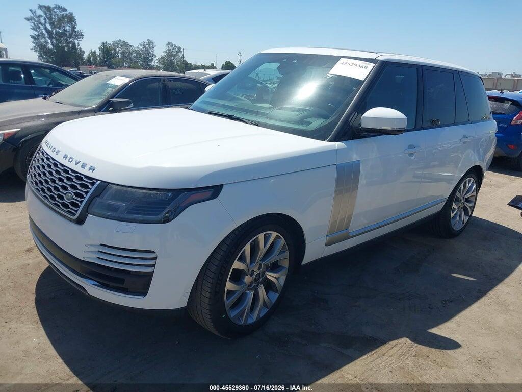 SALGS2RE6JA383739 2018 LAND ROVER RANGE ROVER photo no. 2
