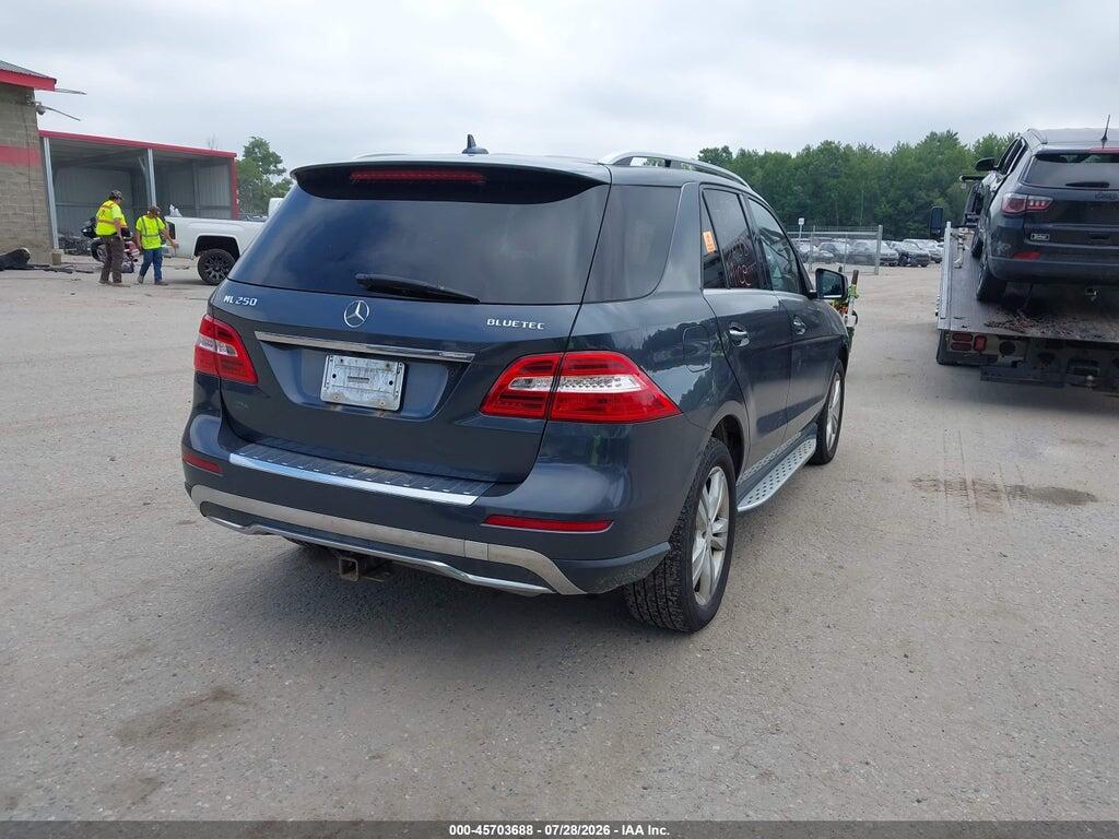 4JGDA0EB1FA556552 2015 MERCEDES-BENZ ML 250 BLUETEC photo no. 4