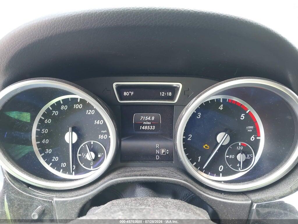 4JGDA0EB1FA556552 2015 MERCEDES-BENZ ML 250 BLUETEC photo no. 7
