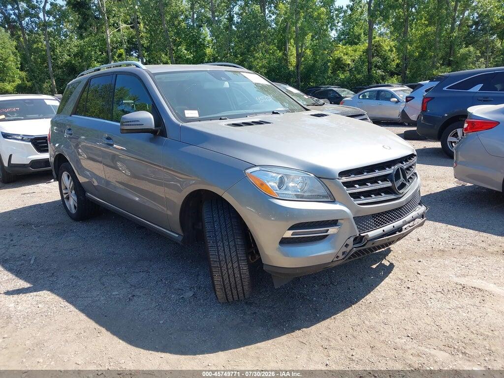 4JGDA5HB6FA524222 2015 MERCEDES-BENZ ML 350 photo no. 1