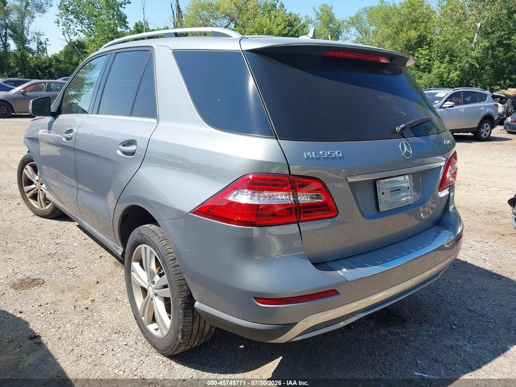 4JGDA5HB6FA524222 2015 MERCEDES-BENZ ML 350 photo no. 3
