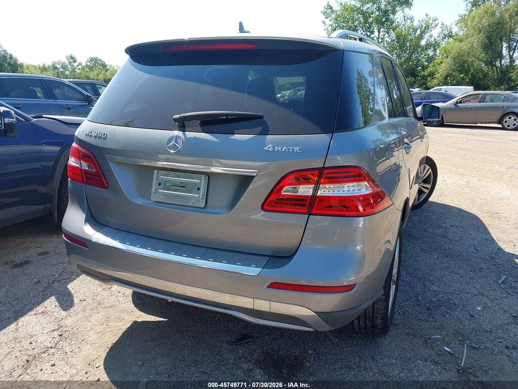 4JGDA5HB6FA524222 2015 MERCEDES-BENZ ML 350 photo no. 4