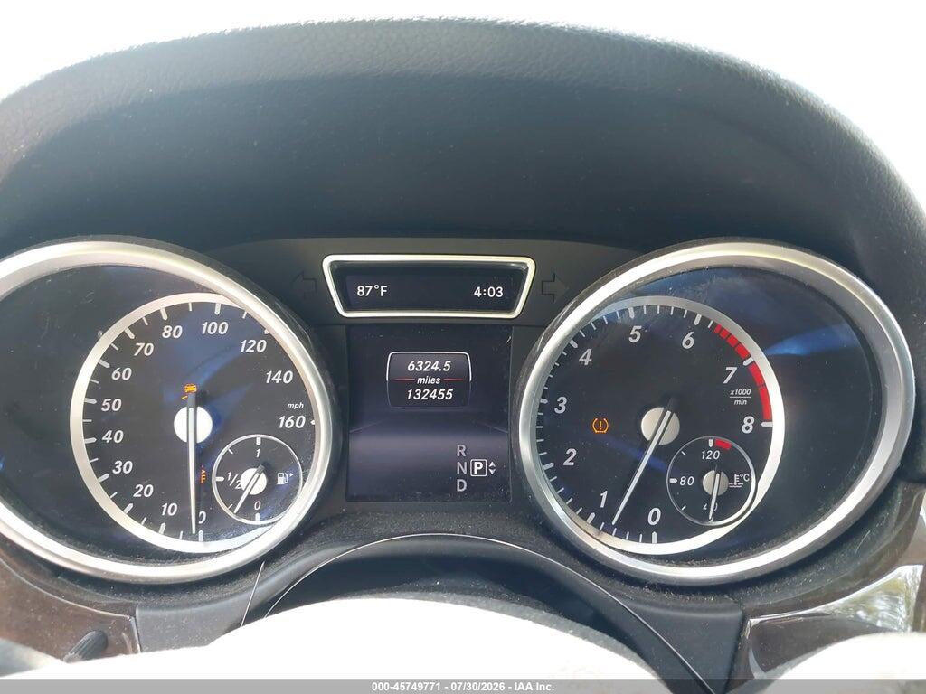 4JGDA5HB6FA524222 2015 MERCEDES-BENZ ML 350 photo no. 7