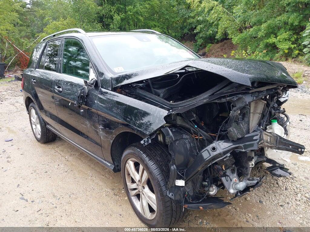 4JGDA5HB8FA606274 2015 MERCEDES-BENZ ML 350 photo no. 1