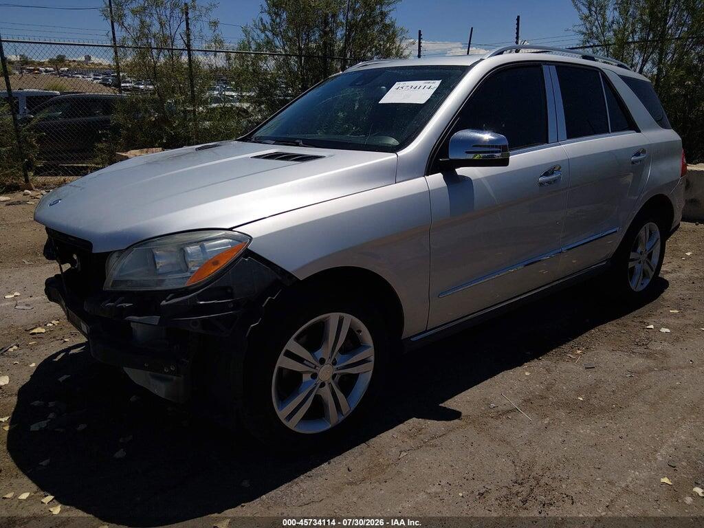 4JGDA5JB6FA562009 2015 MERCEDES-BENZ ML 350 photo no. 2