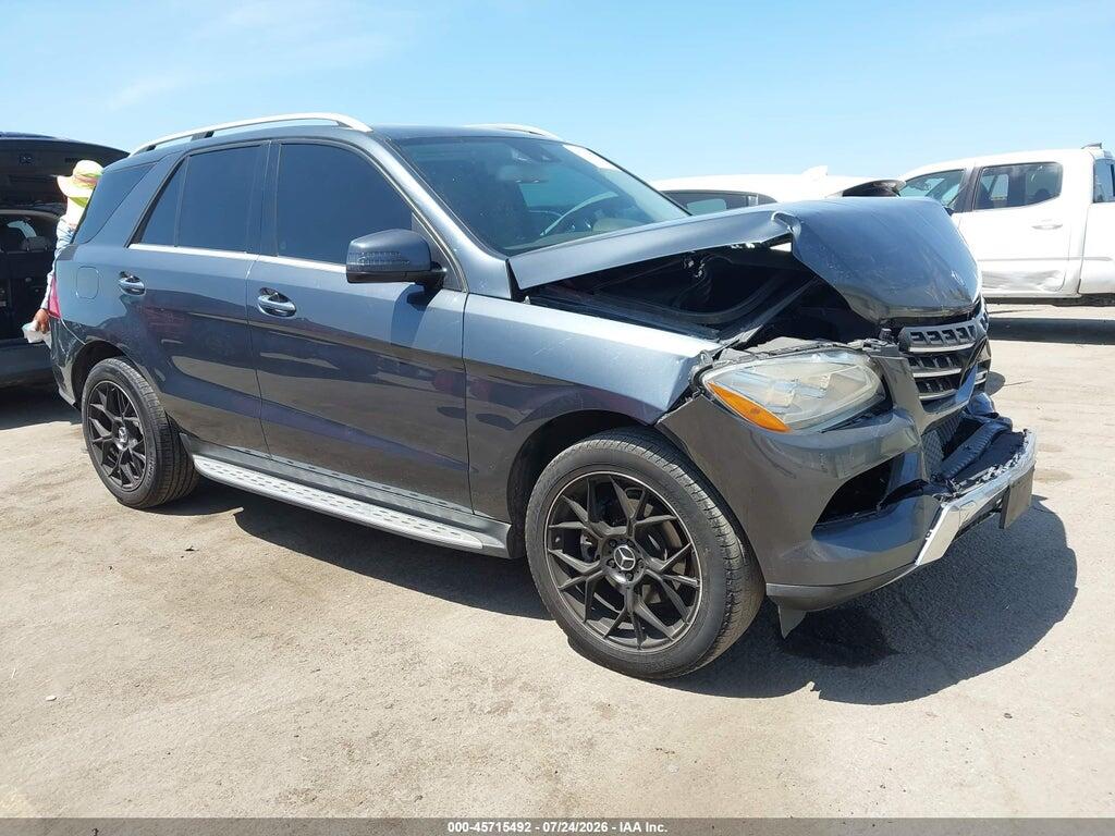 4JGDA5JB8FA524751 2015 MERCEDES-BENZ ML 350 photo no. 1