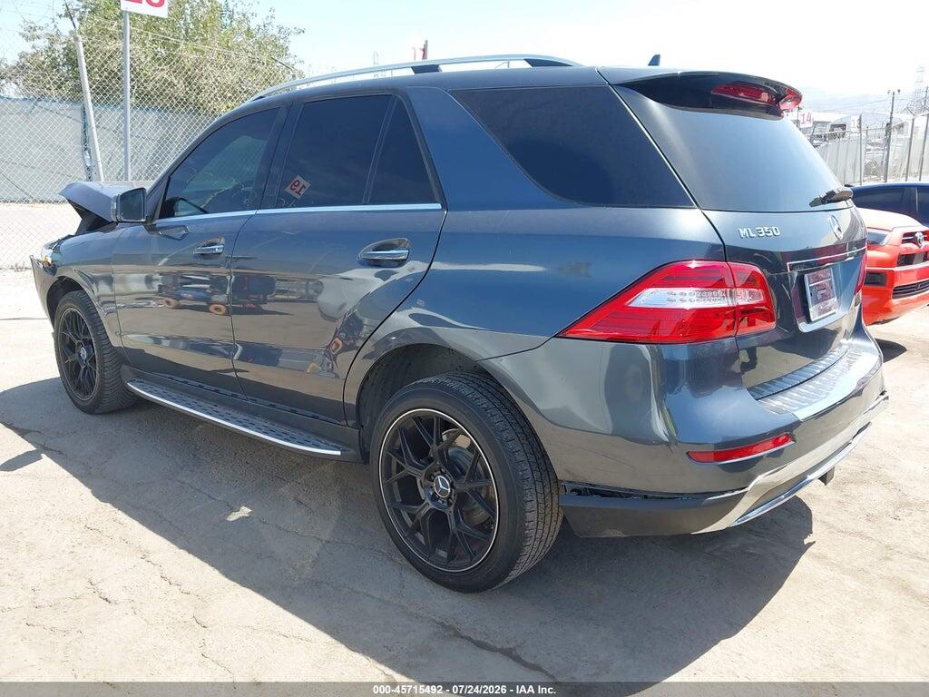 4JGDA5JB8FA524751 2015 MERCEDES-BENZ ML 350 photo no. 3