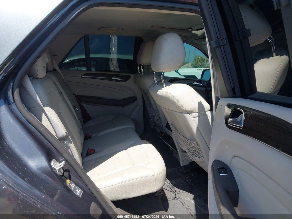 4JGDA5JB8FA524751 2015 MERCEDES-BENZ ML 350 photo no. 8