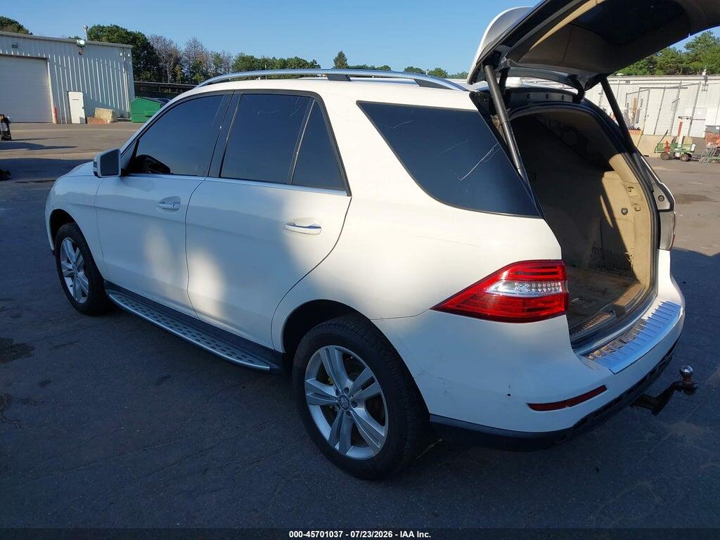 4JGDA5HB9FA547266 2015 MERCEDES-BENZ ML 350 photo no. 3