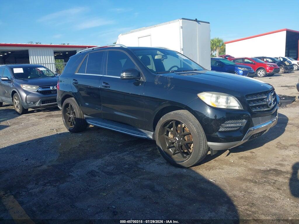 4JGDA5JB0FA592543 2015 MERCEDES-BENZ ML 350 photo no. 1