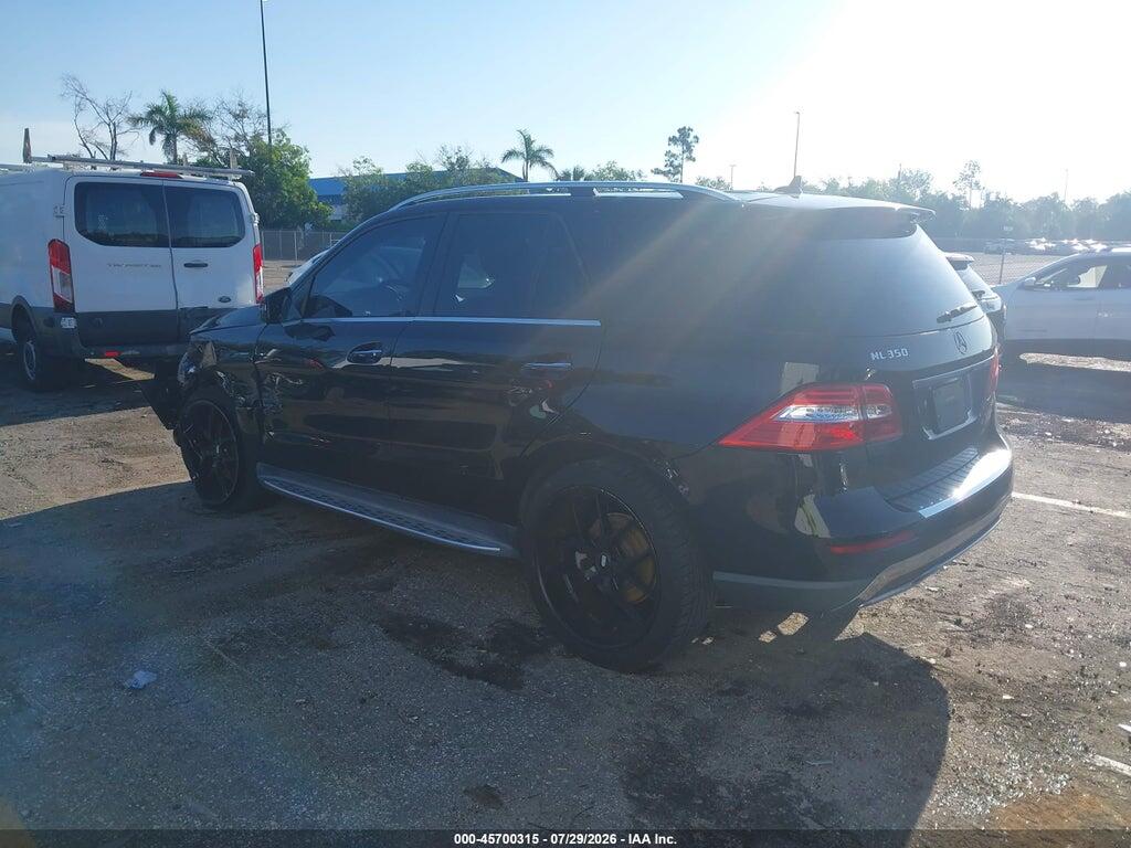 4JGDA5JB0FA592543 2015 MERCEDES-BENZ ML 350 photo no. 3