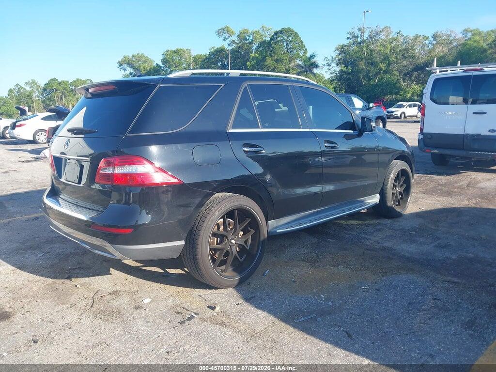 4JGDA5JB0FA592543 2015 MERCEDES-BENZ ML 350 photo no. 4