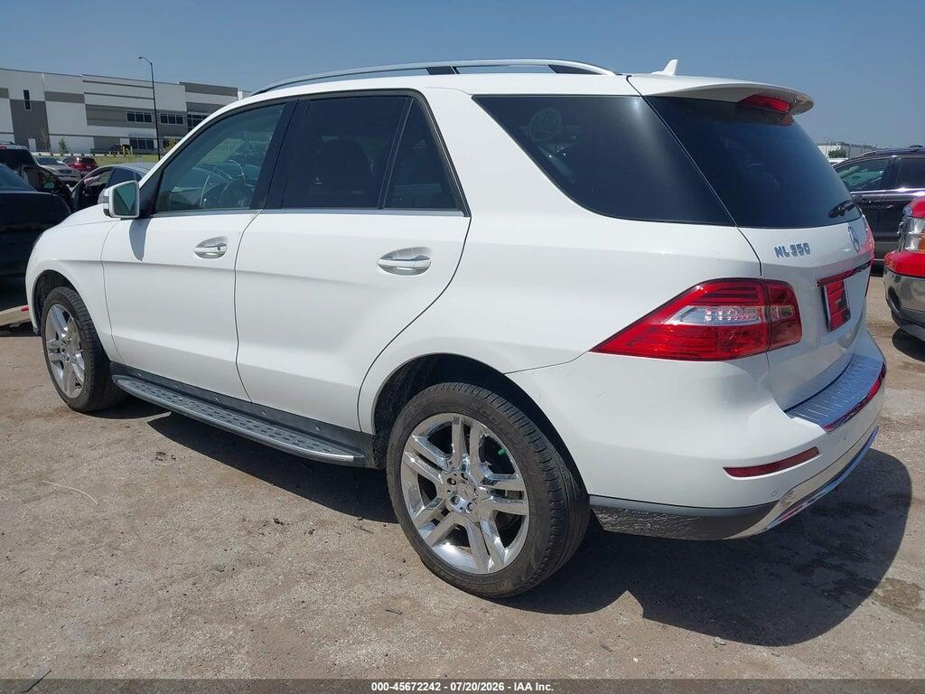 4JGDA5JBXFA512715 2015 MERCEDES-BENZ ML 350 photo no. 3