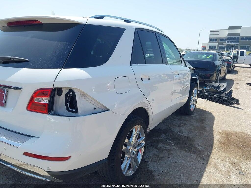 4JGDA5JBXFA512715 2015 MERCEDES-BENZ ML 350 photo no. 6