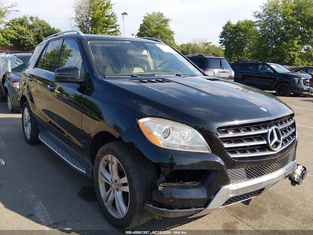 4JGDA5HB0FA549570 2015 MERCEDES-BENZ ML 350 photo no. 1