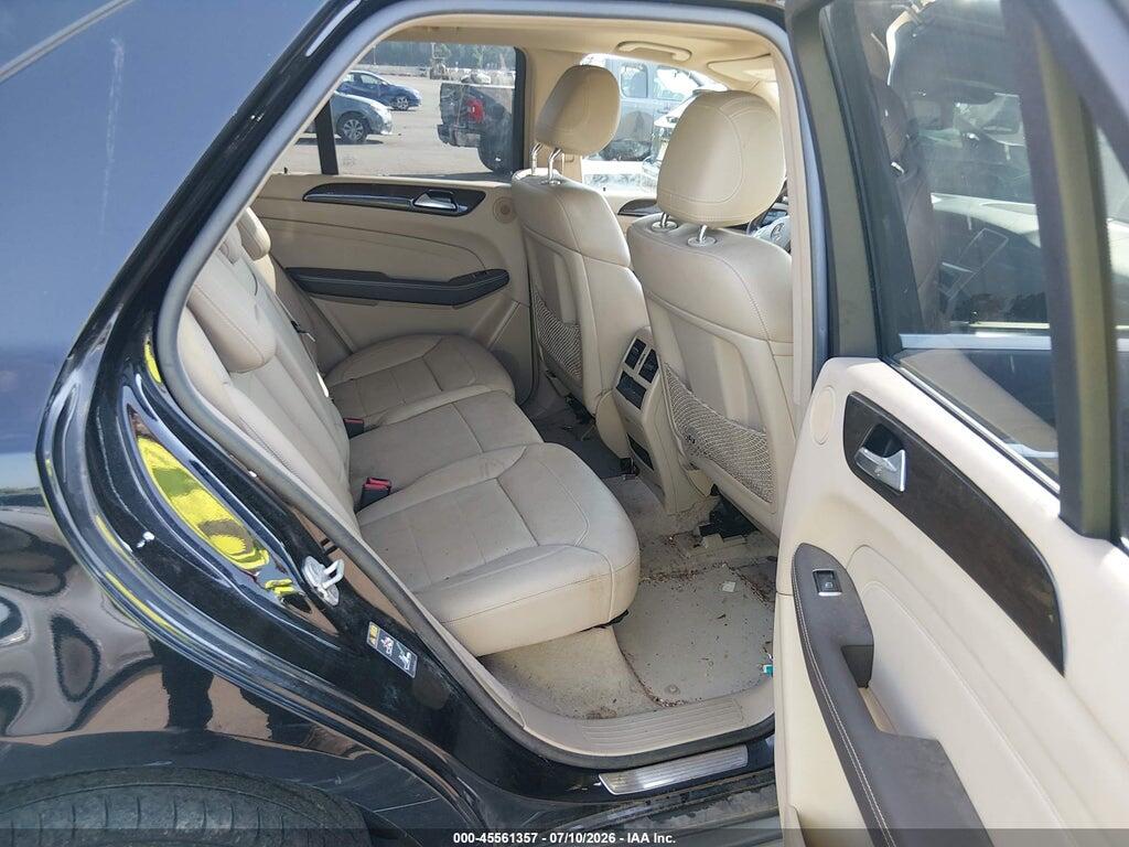 4JGDA5HB0FA549570 2015 MERCEDES-BENZ ML 350 photo no. 8