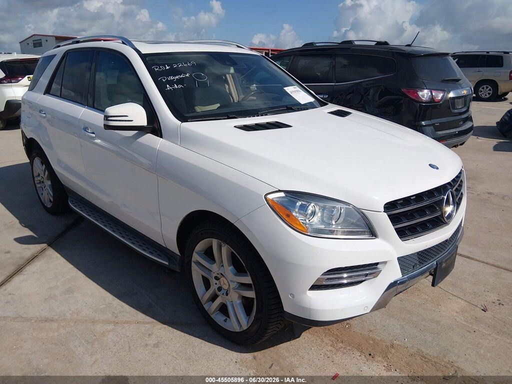 4JGDA5JB0FA443503 2015 MERCEDES-BENZ ML 350 photo no. 1