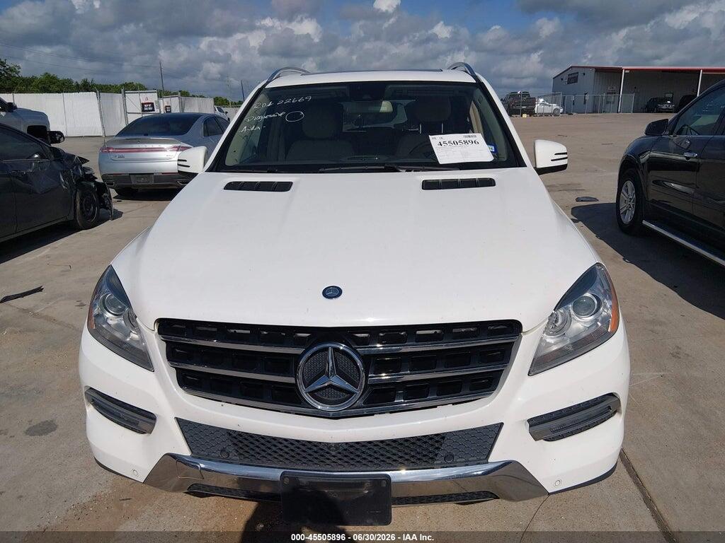 4JGDA5JB0FA443503 2015 MERCEDES-BENZ ML 350 photo no. 12