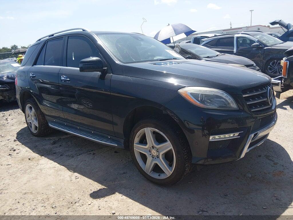 2015 MERCEDES-BENZ ML 400 4JGDA5GB4FA505167