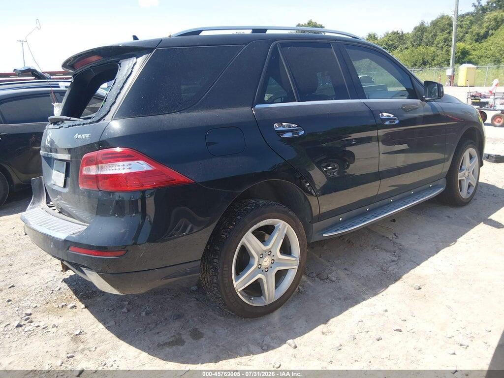 4JGDA5GB4FA505167 2015 MERCEDES-BENZ ML 400 photo no. 4