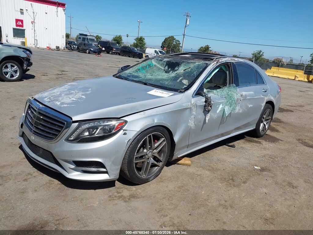WDDUG8CB7FA109833 2015 MERCEDES-BENZ S 550 photo no. 2