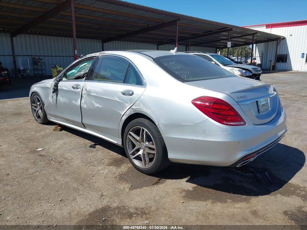 WDDUG8CB7FA109833 2015 MERCEDES-BENZ S 550 photo no. 3