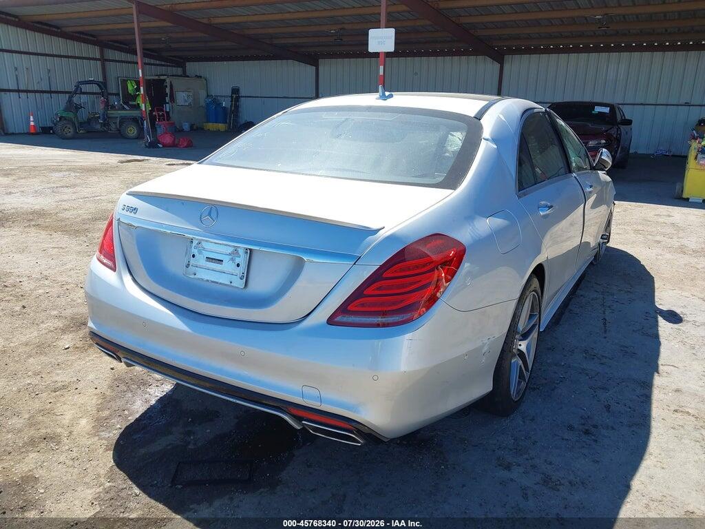 WDDUG8CB7FA109833 2015 MERCEDES-BENZ S 550 photo no. 4