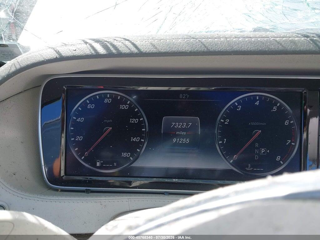 WDDUG8CB7FA109833 2015 MERCEDES-BENZ S 550 photo no. 7