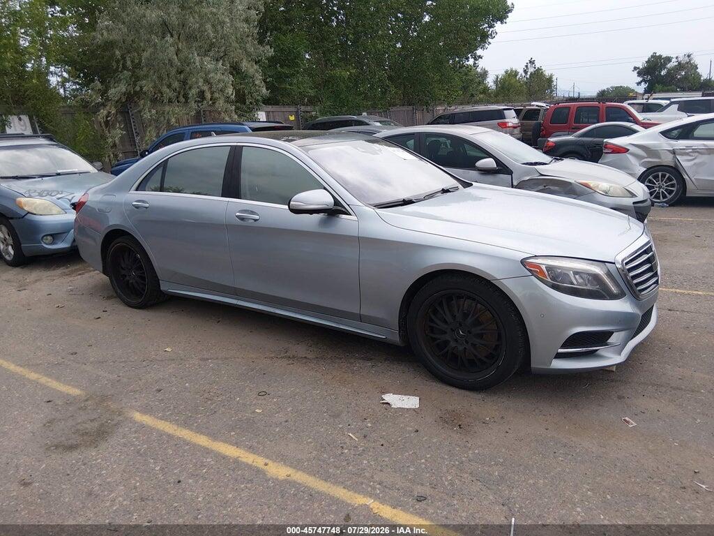 WDDUG8CB6FA184829 2015 MERCEDES-BENZ S 550 photo no. 1