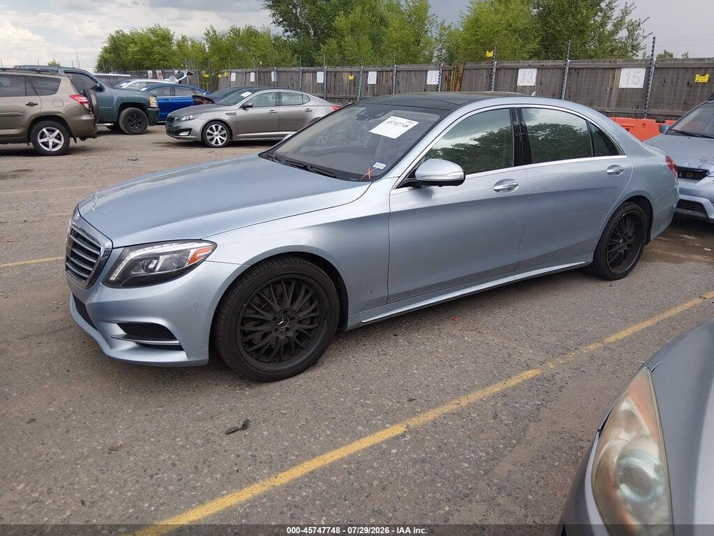 WDDUG8CB6FA184829 2015 MERCEDES-BENZ S 550 photo no. 2