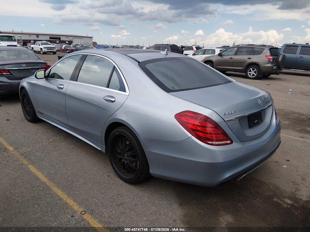 WDDUG8CB6FA184829 2015 MERCEDES-BENZ S 550 photo no. 3