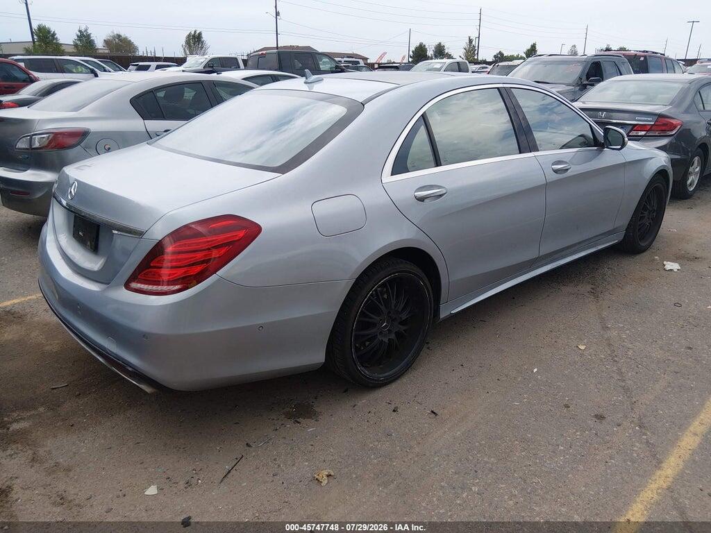 WDDUG8CB6FA184829 2015 MERCEDES-BENZ S 550 photo no. 4